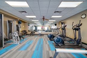 Omaha townhouse for rent - Plenty of room to achieve your fitness goals in the exercise center.