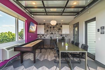 Exteriors rooftop community room