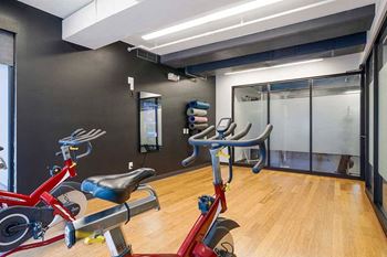 Amenities - yoga and spin studio