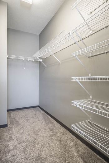 Interiors-large walk-in closet