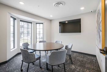 The knock - clubhouse conference room