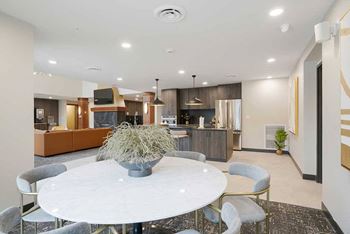 The knock - clubhouse dining room