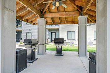 The knock - grill area