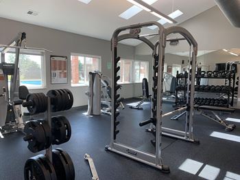 Remodeled 24-hour fitness center