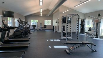 Remodeled 24-hour fitness center