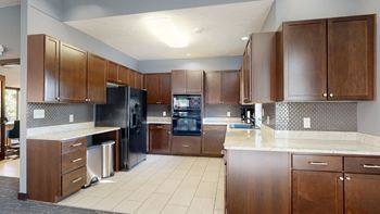 Upscale clubhouse full of amenities for residents to use