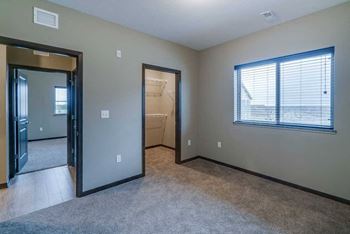 Gardenia's bedrooms are bright and open