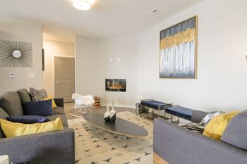 Interiors-modern fireplace in the living room