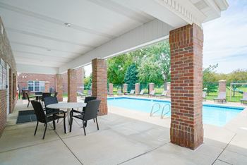 Swimming pool and patio
