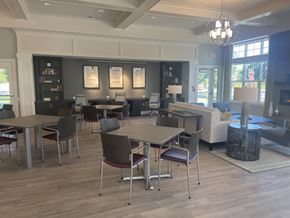 Prince Frederick apartment for rent - A room with a table and chairs in it.