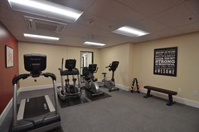 Annapolis apartment for rent - a room filled with lots of exercise equipment