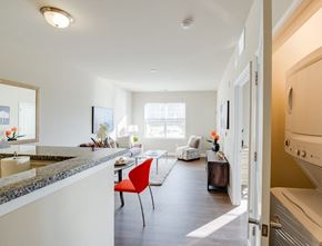 Silver Spring apartment for rent - View of living area from kitchen