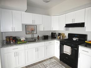 Baltimore apartment for rent - this is a photo of the kitchen in a 1 bedroom apartment at deer hill apartments in c