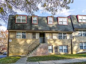 Baltimore apartment for rent - Outer view of Northern Village apartment building with a staircase in front of it