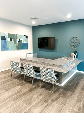 Frederick apartment for rent - a room with a bunch of feathers on the floor