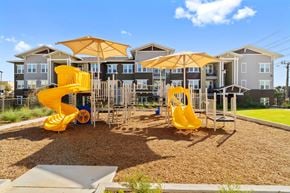 San Antonio apartment for rent - the playground with an  apartment in the back