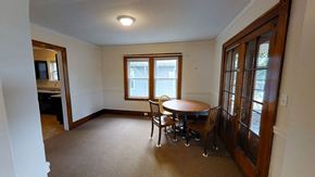 Ann Arbor apartment for rent - A room with a table and chairs in it.