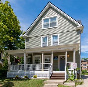 Ann Arbor apartment for rent - A house with the number 1619 on the front.