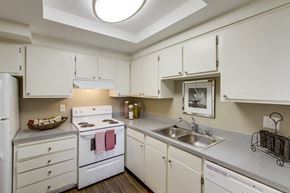 San Diego apartment for rent - Mesa Village Apartments Furnished Apartment Kitchen