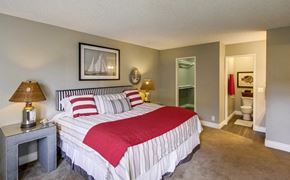San Diego apartment for rent - Mesa Village Apartments Furnished Apartment Bedroom