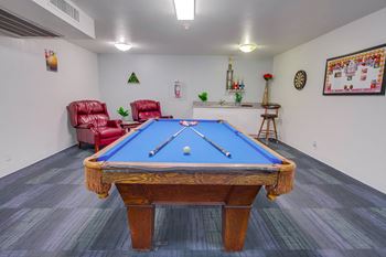Clubhouse with three floors of entertainment spaces