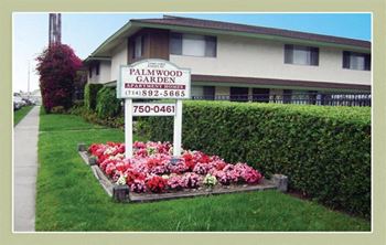 Lush landscaping