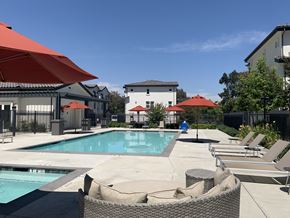 Pomona apartment for rent - Swimming Pool at 
Meridian at Phillips Ranch Apartments in Pomona California