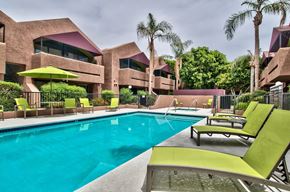 Palm Springs apartment for rent - Swimming Pool at Desert Flower Apartment Homes.