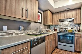 Palm Springs apartment for rent - Kitchen at Desert Flower Apartment Homes.
