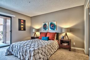 Palm Springs apartment for rent - Bedroom at Desert Flower Apartment Homes.