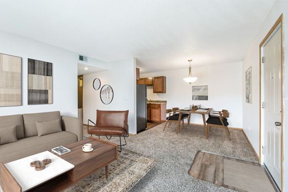 Carbon Cliff apartment for rent - Living Area