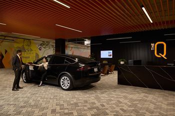 Complimentary valet parking