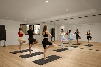 Complimentary fitness classes