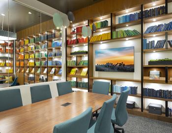 Professionally designed conference room