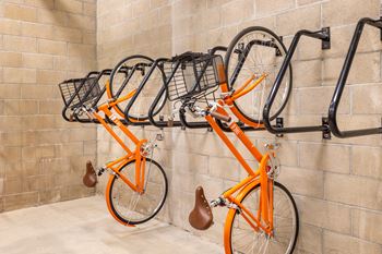 Bike storage room