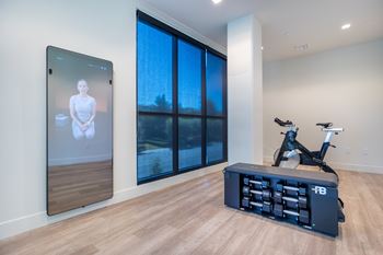 Digital fitness mirror
