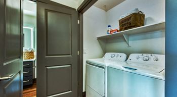 Washer & dryer in your unit