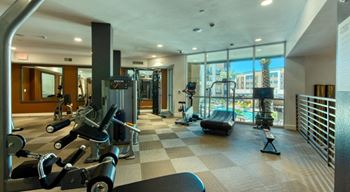 Upgraded fitness center