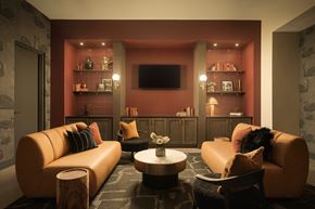 Scottsdale apartment for rent - Lounge Area With TV at Huxley Scottsdale, Scottsdale Arizona