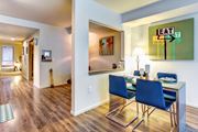 Seattle apartment for rent - A dining room with a table and chairs
