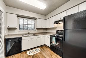 Plano apartment for rent - Kitchen, Refrigerator, Stove, Dishwasher, Sink