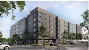 Boston apartment for rent - Property Exterior View at The Loop at Mattapan Station, Boston, 02126