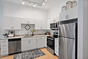 Detroit apartment for rent - Kitchen at The Freelon at Sugar Hill, Detroit, Michigan, 48201