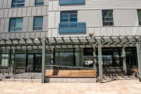 Boston apartment for rent - Front View Of Building at The Loop at Mattapan Station, Massachusetts, 02126