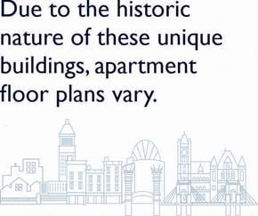 Cincinnati apartment for rent - due to the historic nature of these unique buildings  apartment floor plans vary