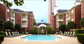 Houston apartment for rent - Luxury swimming pool with large sundeck at Tuscany Gate Apartments in Houston.