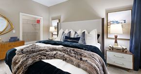 Irving apartment for rent - Spacious bedroom with large walk-in closet at Delante Apartments in Irving Texas