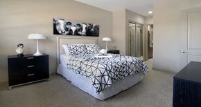 West Des Moines apartment for rent - Luxury apartments with master bedroom to fit a king size bed, attached master bathroom and walk-in closet at Bellemeade Apartments in west Des Moines