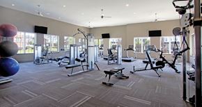 West Des Moines apartment for rent - Spacious fitness center at Bellemeade Apartments in west Des Moines
