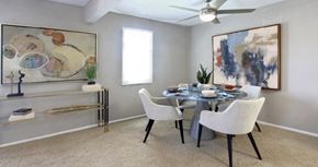 La Vista apartment for rent - Spacious dining room with gray wall color at Inwood Apartments in La Vista, Nebraska